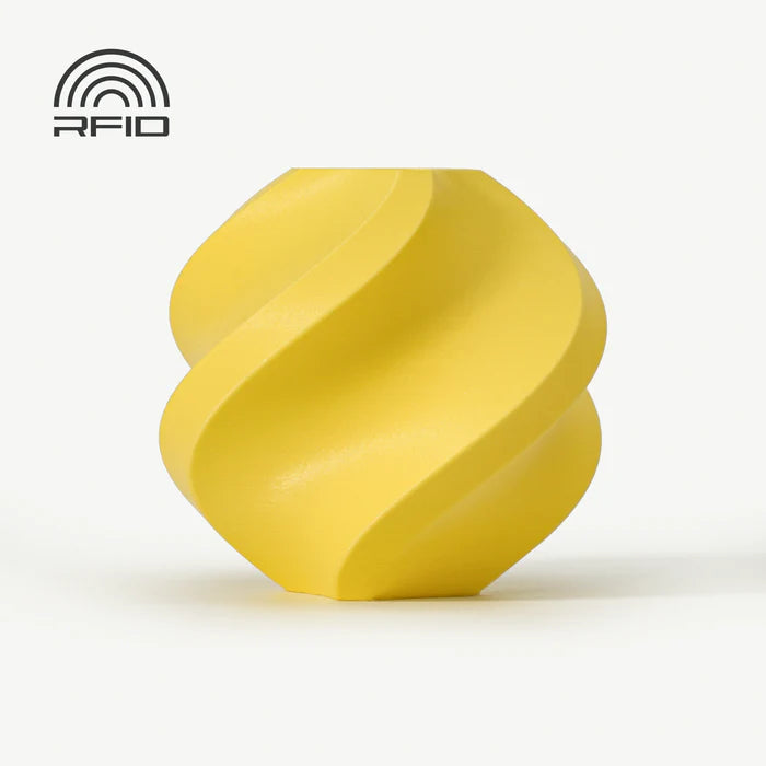 Bambu Lab PLA Matte – Lemon Yellow 1kg – 1.75mm (Without Spool)