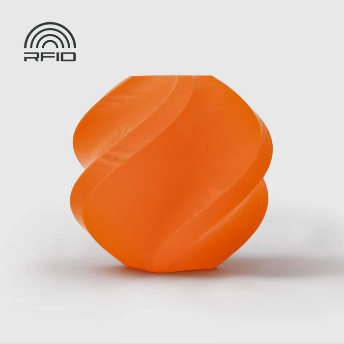 Bambu Lab PLA Basic – Orange 1kg – 1.75mm (Without Spool)